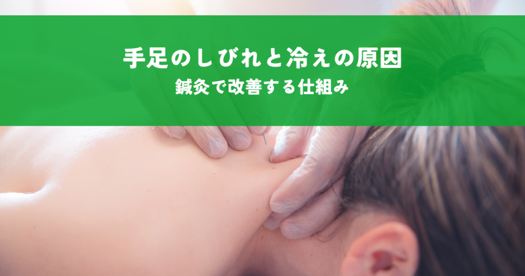 手足のしびれと冷えの原因とは？鍼灸で改善する仕組みを解説