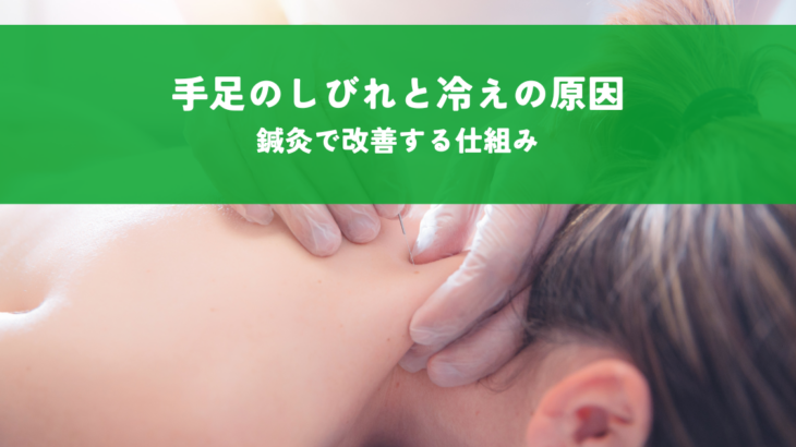 手足のしびれと冷えの原因とは？鍼灸で改善する仕組みを解説